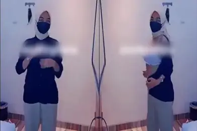 Hijab Coklat Body Goals Ngewe Brutal Sampe Becek